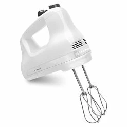 Flash Sale 🔥 KitchenAid KHM512WH 5-Speed Ultra Power Hand Mixer, W 😉