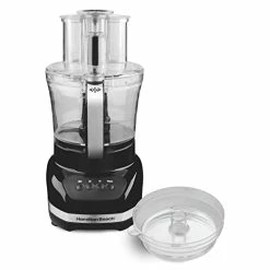 Coupon 👏 Hamilton Beach Big Mouth Duo Plus 12 Cup Food Processor & Vegetable Chopper With Additional Mini 4 Cup Bowl, Black (70580) 🤩