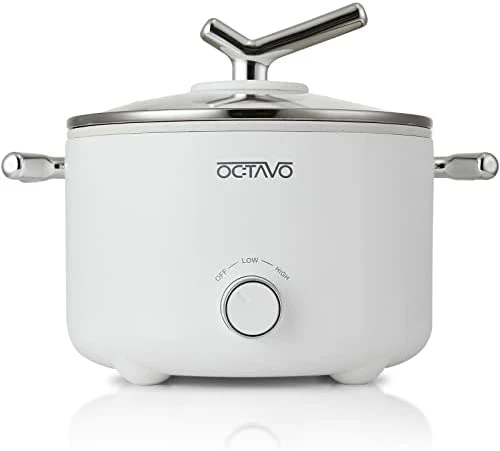 Wholesale π OCTAVO Electric Hot Pot 3L With 1350W Adjustable Power Control, Nonstick Electric Frying Pan, Multifunction Electric Skillet With Tempered Glass Lid For Shabu, Noodles, Stir-fry π― - Image 5