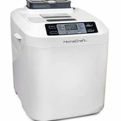 Best deal 😉 HomeCraft HCPBMAD2WH Bread Maker With Auto Fruit & Nut Dispenser Makes 2 Lb. Loaf Size, 3 Crust Options, 12 Programmable Settings, Whi ⭐