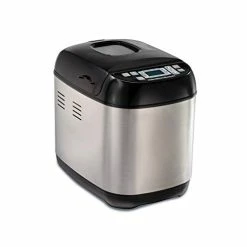 New 🎉 Hamilton Beach Bread Maker Machine Artisan And Gluten-Free, 2 Lbs Capacity, 14 Settings, Digital, Stainless Steel, Black And Stainless (29885) 🔔