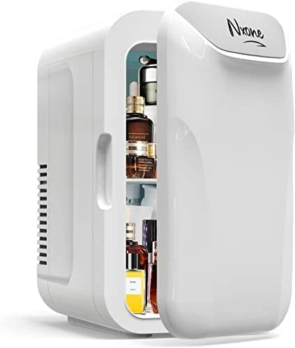Best Sale ✨ NXONE Mini Fridge,6 Liter/8 Can AC/DC Small Refrigerator,Portable Thermometric Cooler And Warmer Freezer Skincare Fridge For Foods,Beverage,Medications, Home,Bedroom,Dorm,Office And Car Black 💯 - Image 9
