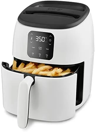 Budget 🥰 DASH Tasti-Crisp Digital Air Fryer With AirCrisp Technology, Custom Presets, Temperature Control, And Auto Shut Off Feature, 2.6 Quart - Cool Grey 🤩 - Image 10