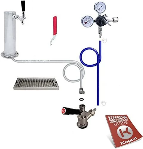 Best Pirce ✨ Kegco EBDTCK-2-542-2 Deluxe Tower Kegerator Conversion Kit No Tank 👍 - Image 10
