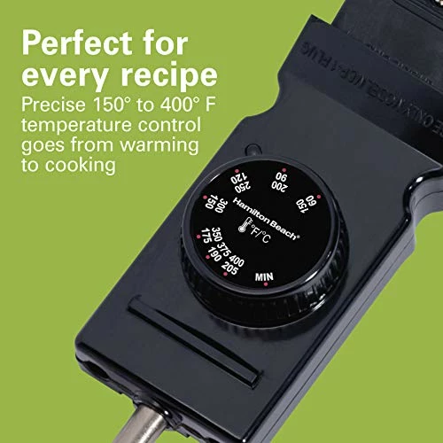 Budget 😉 Hamilton Beach 3 Quart / 2.8 Liter 3QT Copper Electric Fondue Pot Set With Temperature Control, 6-Color Coded Forks, For Cheese, Chocolate, Hot Oil, Broth (86201) ✔️ - Image 5