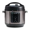 New ❤️ Crock-Pot 8 Quart 15 Multi Function Programmable Express Crock Pressure Cooker For Slow And Pressure Cooking, Browning, Saute, Or Steaming, Steel 🧨