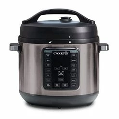 New ❤️ Crock-Pot 8 Quart 15 Multi Function Programmable Express Crock Pressure Cooker For Slow And Pressure Cooking, Browning, Saute, Or Steaming, Steel 🧨