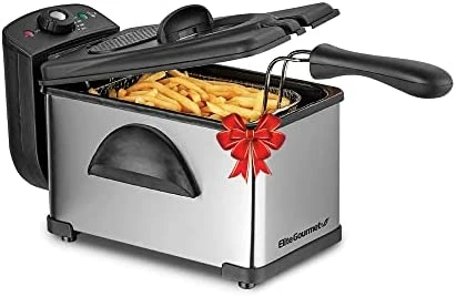 Cheap โญ Elite Gourmet EDF2100 Electric Immersion Deep Fryer Removable Basket Adjustable Temperature, Lid With Viewing Window And Odor Free Filter, 2 Quart / 8.2 Cup ๐ - Image 10
