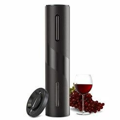 Buy 𧨠COKUNST Electric Wine Opener, Battery Operated Wine Bottle Openers With Foil Cutter, One-click Button Reusable Automatic Wine Corkscrew Remover For Wine Lovers Gift Home Kitchen Party Bar Wedding Silver βοΈ