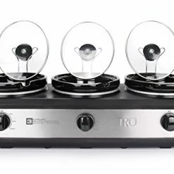 Buy ❤️ TRU Triple Buffet Server, 3 2-1/2-Quart Removable Inserts, Silve 🥰