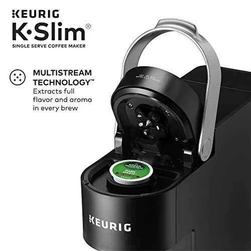 Top 10 ✔️ Keurig K- Slim Single Serve K-Cup Pod Coffee Maker, Multistream Technology, Black 💯 - Image 3