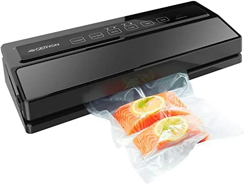 Buy 🛒 GERYON Vacuum Sealer Machine, Automatic Food Sealer Detachable Design|Led Indicator Lights|Dry Moist Food Modes| Compact Design W/ Starter Kit(Silver) 🎁 - Image 6