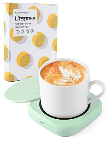 Top 10 🎁 OTSPOVE Coffee Mug Warmer - Smart Coffee Warmer For Desk - Mug Warmer With 2 Temperature Settings - Auto Shut Off Coffee Cup Warmer Electric Beverage Heating Plate For Coffee Tea Milk And Green (NO Cup) 😍