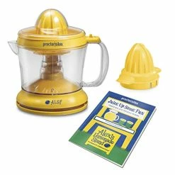 Promo ✨ Proctor Silex Alex's Lemonade Stand Citrus Juicer Machine And Squeezer (66331), 34 Oz, Yellow 🤩