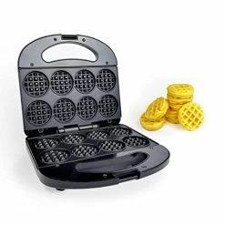 Best Sale ๐ FineMade Mini Waffle Maker Machine, Small Waffle Bites Maker For Kids, Makes 8 X 2โ Tiny Waffle Bites, Ideal For Breakfast, Snacks, Desserts And More ๐คฉ