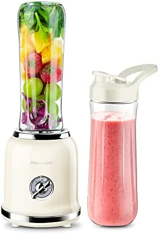 Outlet ๐ Personal Blender, REDMOND Powerful Smoothie Blender With 2 Portable Bottle 2 Speed Control & Pulse Function 6 Stainless Steel Blades, BPA Free (Green) ๐ฅ - Image 6