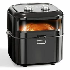 Wholesale 😀 WETIE Air Fryer, 7 QT Airfryer Oilless Cooker, 1400W Hot Air Fryers With Visible Window, Non-stick Basket, Temperature & Time Knob, Suitable For Families Of 4 To 8, Black ⭐