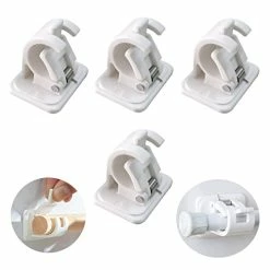Top 10 β LEBERY 4Pcs No Drill Curtain Rod Bracket Holder Self Adhesive Curtain Rod Holders Hooks No Drill Curtain Rod Hanger Bracket Drapery Holders Wall Mount Holder For Bathroom Kitchen Home Hotel White π
