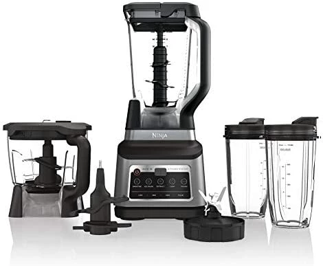 Outlet π Ninja BN801 Professional Plus Kitchen System, 1400 WP, 5 Functions For Smoothies, Chopping, Dough & More With Auto IQ, 72-oz.* Blender Pitcher, 64-oz. Processor Bowl, (2) 24-oz. To-Go Cups, Grey π― - Image 6