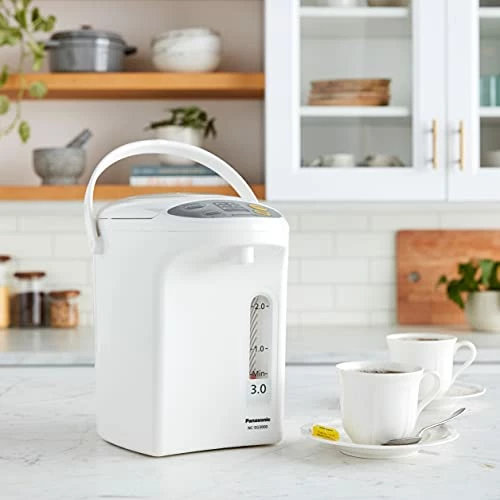 Buy 🔥 Panasonic RA41660 Electric Thermo Pot Water Boiler Dispenser NC-EG3000, Slow-Drip Mode For Coffee, Ideal For Tea, Hot Cocoa, Soups And Baby Food, Four TEM, 3.2 Quarts, White ✨ - Image 5
