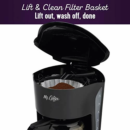 Brand new 👏 Mr. Coffee Coffee Maker With Auto Pause And Glass Carafe, 12 Cups, Black ✨ - Image 2