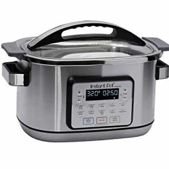Best Sale 😍 Instant Pot Aura Pro Multi-Use Programmable Slow Cooker With Sous Vide, 8 Quart, Silver (AURA PRO 8QT) ❤️