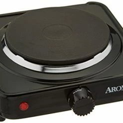 Budget 😍 Aroma Housewares AHP-303 Single Burner Hot Plate, Black 👍