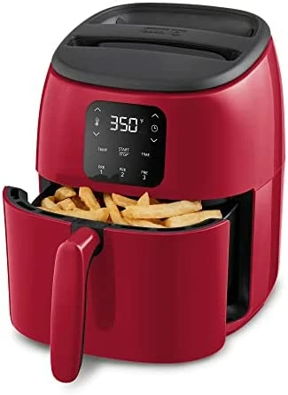 Budget 🥰 DASH Tasti-Crisp Digital Air Fryer With AirCrisp Technology, Custom Presets, Temperature Control, And Auto Shut Off Feature, 2.6 Quart - Cool Grey 🤩 - Image 9