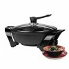 Top 10 💯 Brentwood SK-72BK Electric Non-Stick 6-Quart Shabu Pot With Divider, Black ✨