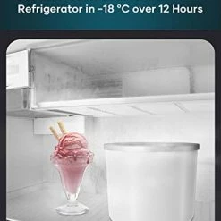 Outlet 🔔 INTASTING Ice Cream Maker, 1.6 Quart Frozen Yogurt-Sorbet, For Homemade Ice Cream, Gelato, Stainless Steel, Silver ❤️