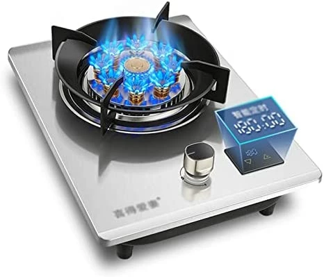 Discount π― ZXFF 32CM Built-in Gas Cooker, 7.2KW Nine-chamber Flame Wok Burner, Thickened Tempered Glass, (Anti-scalding Logo + Extinguishing Protection + Timing Off The Fire (Color : B, Size : LPG) π₯° - Image 10