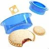 Flash Sale 💯 DarSun Uncrustables Sandwich Maker, 5 PCS Sandwich Cutter For Kids, Decruster Sandwich Maker, Sandwich Cutter And Sealer DIY Jelly Crustless Sandwich Bread Pie Cookie Cutter For Children Boys 👧 Girls Round Blue ❤️