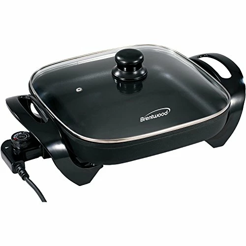 Coupon 👏 Brentwood Model SK65, 12 Inch Electric Skillet Black 🔥 - Image 4