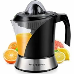 Discount 🎉 POHL SCHMITT Pohl+Schmitt Deco-Line Electric Citrus Juicer Machine Extractor - Large Capacity 34oz (1L) Easy-Clean, Featuring Pulp Control Technology ✔️