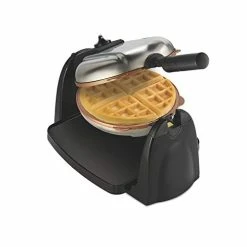 Best Sale โ Hamilton Beach 26031 Belgian Waffle Maker With Removable Nonstick Plates, Single Flip, Ceramic Grids, Black ๐