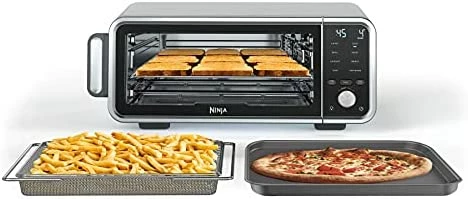New โค๏ธ Ninja SP351 Foodi Smart 13-in-1 Dual Heat Air Fry Countertop Oven, Dehydrate, Reheat, Smart Thermometer, 1800-watts, Silver ๐ - Image 5