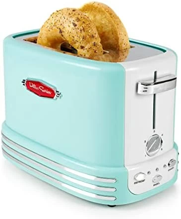 Top 10 🤩 Nostalgia Retro Wide 2-Slice Toaster, Vintage Design With Crumb Tray, Cord Storage & 5 Toasting Levels, Black ✨ - Image 3