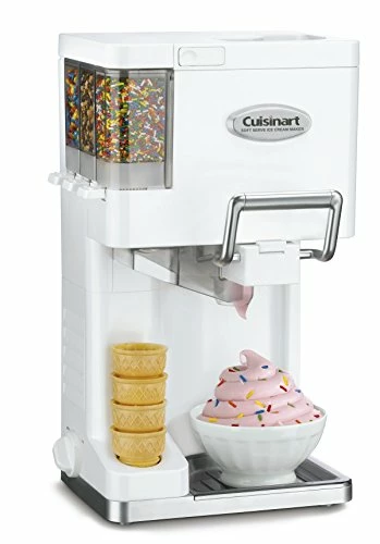 Wholesale โญ Cuisinart ICE-45 Mix It In Soft Serve 1-1/2-Quart Ice Cream Maker, White (Renewed) โญ