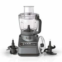 Buy ๐ Ninja BN601 Professional Plus Food Processor, 1000 Peak Watts, 4 Functions For Chopping, Slicing, Purees & Dough With 9-Cup Processor Bowl, 3 Blades, Food Chute & Pusher, Silver ๐