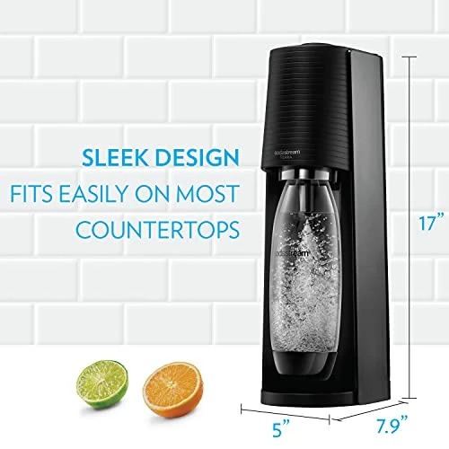 Deals โจ SodaStream Terra Sparkling Water Maker (Black) With CO2 And DWS Bottl ๐ - Image 5