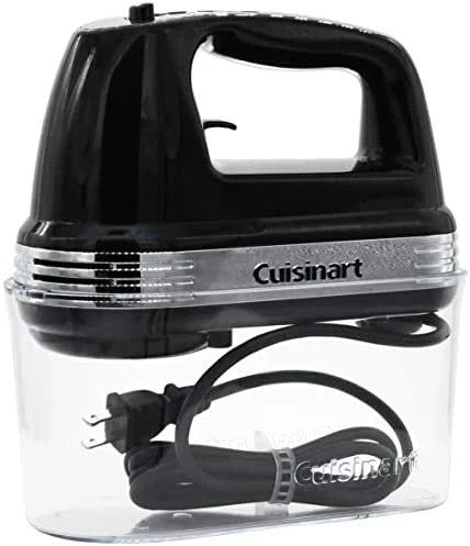 Best Sale ❤️ Cuisinart HM-90BCS Power Advantage Plus 9-Speed Handheld Mixer With Storage Case, Brushed Chrome 🎉 - Image 8