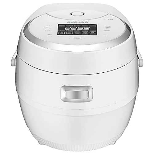 Outlet 🔥 CUCKOO CR-1020F | 10-Cup (Uncooked) Micom Rice Cooker | 16 Menu Options: White Rice, Brown Rice & More, Nonstick Inner Pot, Designed In Korea | White ✨