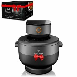 Discount 👍 ChefWave Chefe 13-in-1 Programmable 4 Qt. Multicooker, Small Non-Stick Stainless Steel Crockpot/Slow Multi Cooker Without 🧥 Coating, Voice Alerts, 360 Induction Heating Technology, Includes Recipe Book 🌟