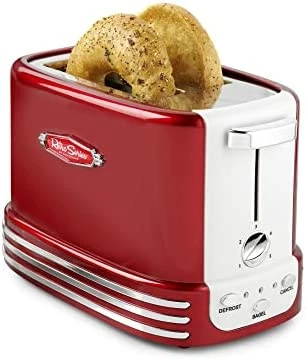 Top 10 🤩 Nostalgia Retro Wide 2-Slice Toaster, Vintage Design With Crumb Tray, Cord Storage & 5 Toasting Levels, Black ✨ - Image 6