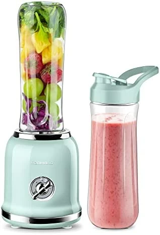Outlet ๐ Personal Blender, REDMOND Powerful Smoothie Blender With 2 Portable Bottle 2 Speed Control & Pulse Function 6 Stainless Steel Blades, BPA Free (Green) ๐ฅ - Image 7