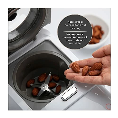 Best reviews of ๐ฅฐ ChefWave Milkmade Dairy Alternative Vegan Nut Milk Maker Machine Milk Machine Almond Milk Soy Milk Oat Milk Cashew Milk Coconut Milk Macadamia Milk, No Soaking, Auto-Clean, Delay Start, Recipe Book ๐ - Image 3