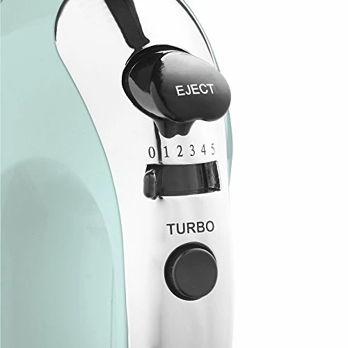 Discount ๐ VonShef 5-Speed Hand Mixer - Electric 250W Hand-held Mixer With Turbo Boost Button & Stainless Steel Accessories (Chrome Beater, Dough Hook & Balloon Whisk) For Baking Cookies, Brownies & Cakes - Blu ๐ - Image 4