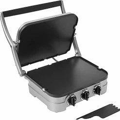 Best reviews of 🤩 Panini Press By Cuisinart, Stainless Steel Griddler, Sandwich Maker & More, 5-IN-1, GR-4NP1 💯
