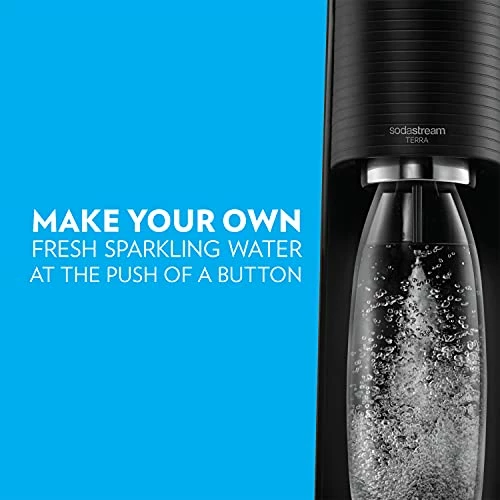 Deals โจ SodaStream Terra Sparkling Water Maker (Black) With CO2 And DWS Bottl ๐ - Image 2