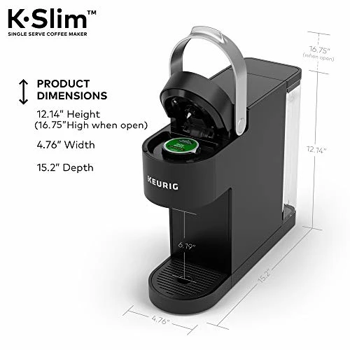 Top 10 ✔️ Keurig K- Slim Single Serve K-Cup Pod Coffee Maker, Multistream Technology, Black 💯 - Image 6